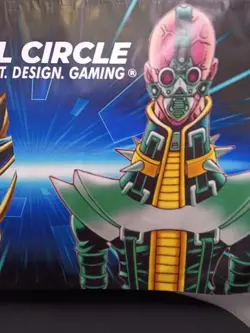 Yu-Gi-Oh Dark Magician Dark Paladin Anime Gaming Banner Full Circle Print - Image 4
