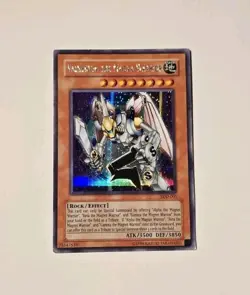 Yugioh Valkyrion the Magna Warrior SDD-001 Secret Rare LP - Image 1