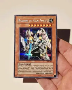 Yugioh Valkyrion the Magna Warrior SDD-001 Secret Rare LP - Image 3