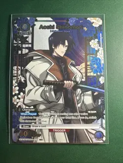Union Arena - Aoshi Shinomori R* UE11BT/RNK-1-017 Rurouni Kenshin English Card - Image 1
