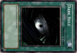 SDK E021 Dark Hole Common Unlimited Edition Yugioh Trading Card TCG - Image 5
