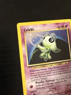Pokemon TCG Celebi Neo Revelation Holo Rare Card 3/64 Unlimited - Image 2