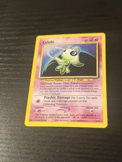 Pokemon TCG Celebi Neo Revelation Holo Rare Card 3/64 Unlimited - Image 3