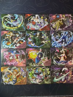 One Piece Collectible Character Anime Waifu 9 Doujin LR Full Art Cards CCG - Image 1