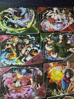One Piece Collectible Character Anime Waifu 9 Doujin LR Full Art Cards CCG - Image 2