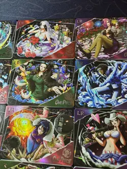 One Piece Collectible Character Anime Waifu 9 Doujin LR Full Art Cards CCG - Image 3