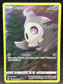 Pokemon TCG Duskull Crown Zenith: Galarian Gallery Holo Rare Card GG28/GG70 - Image 1