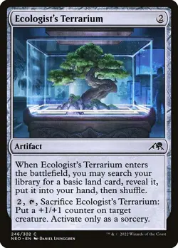 (2x FOIL) ECOLOGIST'S TERRARIUM - Kamigawa: Neon Dynasty – MTG Magic Card - Image 1