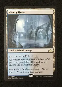 MTG Watery Grave Guilds of Ravnica NM/Never Played - Image 1
