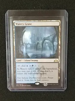 MTG Watery Grave Guilds of Ravnica NM/Never Played - Image 2
