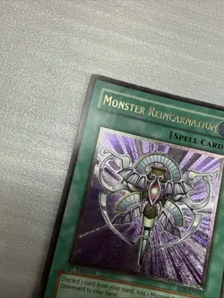 Monster Reincarnation - RDS-EN045 - Ultimate Rare 1st Edition - LP yugioh - Image 5