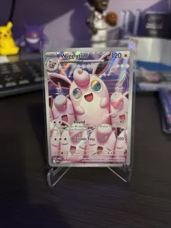 Pokemon Phantasmal Flames PFL EN Wigglytuff - 105/094 IR NM - Image 1