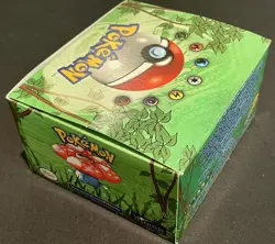 ORIGINAL POKEMON JUNGLE SET BOOSTER BOX - NO PACKS - OPENED - M/NM - EXCLNT COND - Image 2