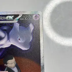 Team Rocket's Mewtwo EX 281/217 ASCENDED HEROES Pack Fresh NM Pokemon CLEAN - Image 3