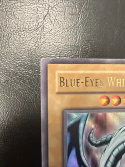 Blue-Eyes White Dragon LOB-001 1st Edition North American Yugioh Card - Image 2