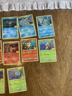 2021 POKEMON HOLO McDONALDS COMPLETE SET CELEBRATIONS 25TH ANNIVERSARY ALL HOLOS - Image 4