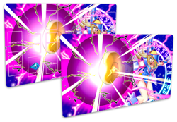 No.1951 Yugioh TCG Custom Playmat Dark Magician Girl DMG YGO Card Game Play Mat - Image 1