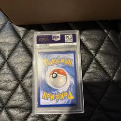 2019 POKEMON SM BLACK STAR PROMO #SM201 RESHIRAM & CHARIZARD GX FULL ART PSA 9 - Image 2