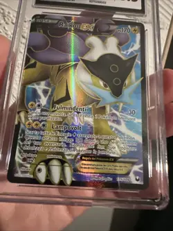 Pokemon TCG Raikou EX - Full Art - Dark Explorers- 105/108 CGC 8.5 Italian - Image 2