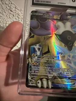 Pokemon TCG Raikou EX - Full Art - Dark Explorers- 105/108 CGC 8.5 Italian - Image 4