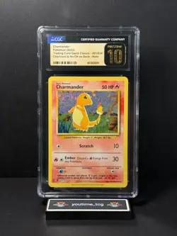 2023 Pokemon TCG Classic Charmander #001 CGC Pristine 10 - Image 1