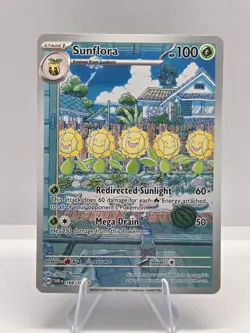 Sunflora 169/167 Illustration Rare Twilight Masquerade Pokemon NM - Image 1