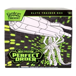 Pokemon TCG Mega Evolution Perfect Order Elite Trainer Box, Nintendo, ETB - Image 1