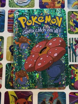Pokemon 151 Vintage Pocket Monsters Vending HOLO Prism Sticker 2000 Nintendo - Image 2