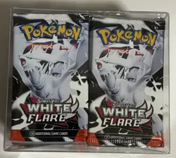 Pokemon White Flare Booster Pack x36 TCG Sealed Booster Box Quantity Loose Packs - Image 1