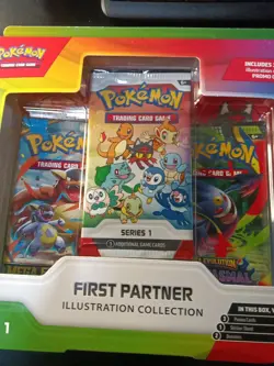 Pokemon TCG First Partner Illustration Collection Series 1 New Sealed - Image 1