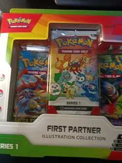 Pokemon TCG First Partner Illustration Collection Series 1 New Sealed - Image 3