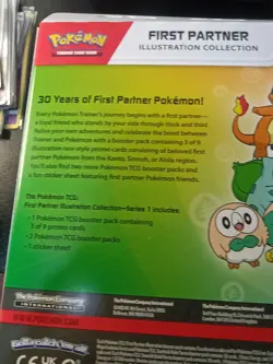 Pokemon TCG First Partner Illustration Collection Series 1 New Sealed - Image 4