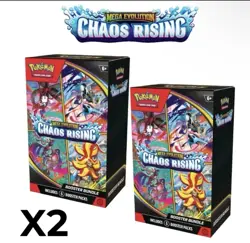 Pokemon Chaos Rising Booster Bundle Boxes - 2x Sealed Boxes PRESALE CONFIRMED - Image 1