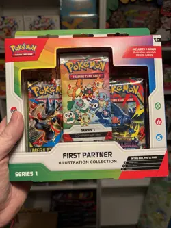 Pokemon TCG: First Partner Illustration Collection — Series 1 - SEALED X6 Boxes - Image 1