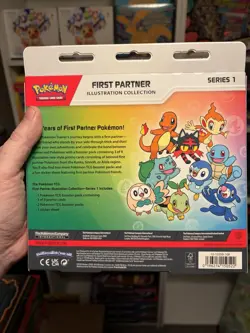 Pokemon TCG: First Partner Illustration Collection — Series 1 - SEALED X6 Boxes - Image 2