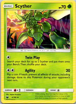 SCYTHER - 4/168 Celestial Storm - POKEMON NM/M - Image 1