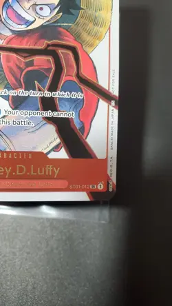 Monkey.D.Luffy - ST01-012 (3rd Anniversary Winner) ST01-012 One Piece Promotion - Image 5