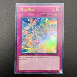 YuGiOh Xyz Veil GENF-ENSP1 Ultra Rare Limited Edition NM - Image 1