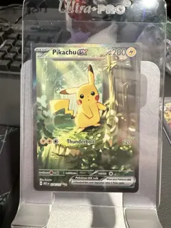 Pikachu EX 276/217 SIR Full Art Pokemon Card NM/MINT Ascended Heroes - Image 1
