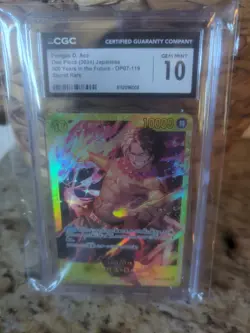 Portgas D Ace OP07-119 Card 500 Years in the Future, One Piece, Japanese Edition - Image 1