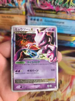 Pokemon Karte Card Holo Mewtwo Mewtu Collection Pack DP Promo japanese Lv. X LP - Image 2
