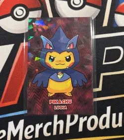 Full Art Team Rocket Pokemon Card Database Pikachu Wearing Shadow Lugia Poncho - Image 1