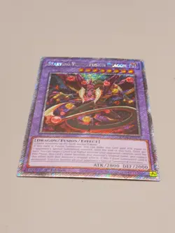 Starving Venom Fusion Dragon RA04-EN272 Secret Rare 1st Ed NM Yugioh - Image 1