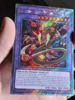 Starving Venom Fusion Dragon RA04-EN272 Secret Rare 1st Ed NM Yugioh - Image 3