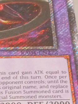 Starving Venom Fusion Dragon RA04-EN272 Secret Rare 1st Ed NM Yugioh - Image 4