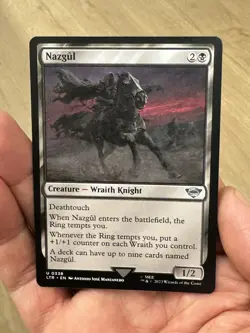 MTG Nazgul The Lord of the Rings: Tales of Middle-earth 0338 Regular Uncommon NM - Image 1