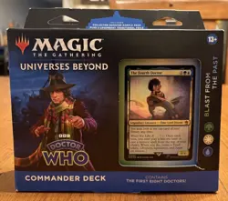 Magic The Gathering Doctor Who Blast From the Past Commander Deck New - Image 1