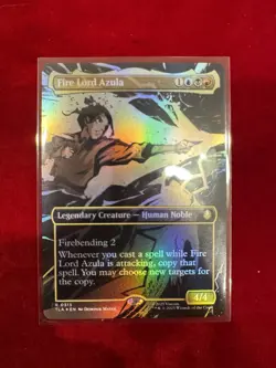 Fire Lord Azula (0313) (Borderless) Avatar: The Last Airbender Foil - Image 1