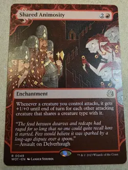 Shared Animosity - Wilds of Eldraine: Enchanting Tales Regular - Mtg - Image 1