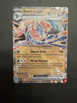 Greninja ex 106/167 Metal Promo (GameStop Exclusive) Pokemon Card - Image 1